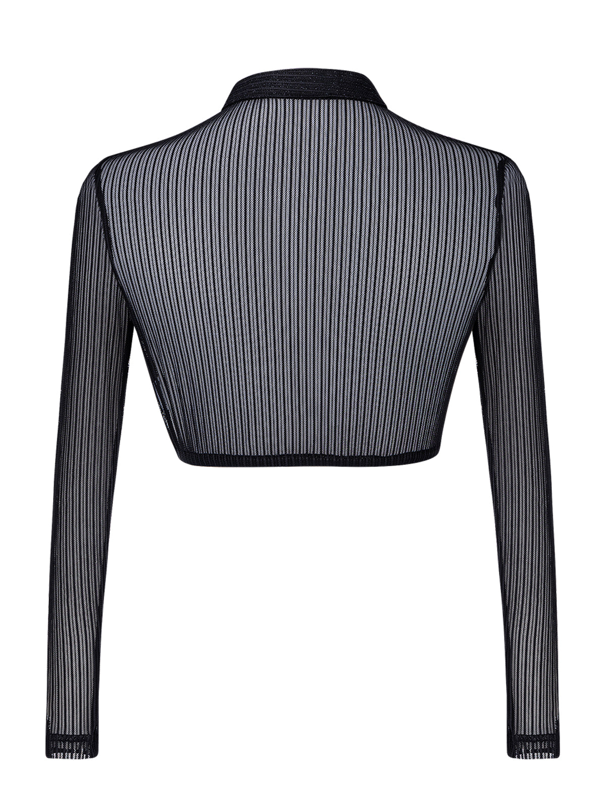 Liss – Klassische Trachtenbluse in Schwarz