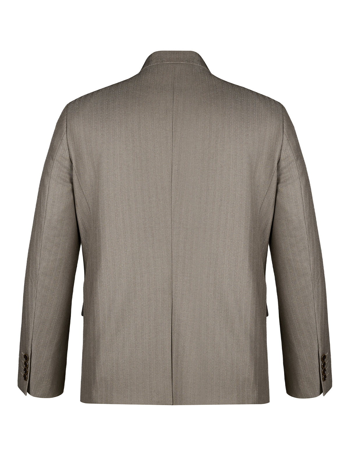 Herrensakko Helmuta Brown Janker im traditionellen Stil – Braun