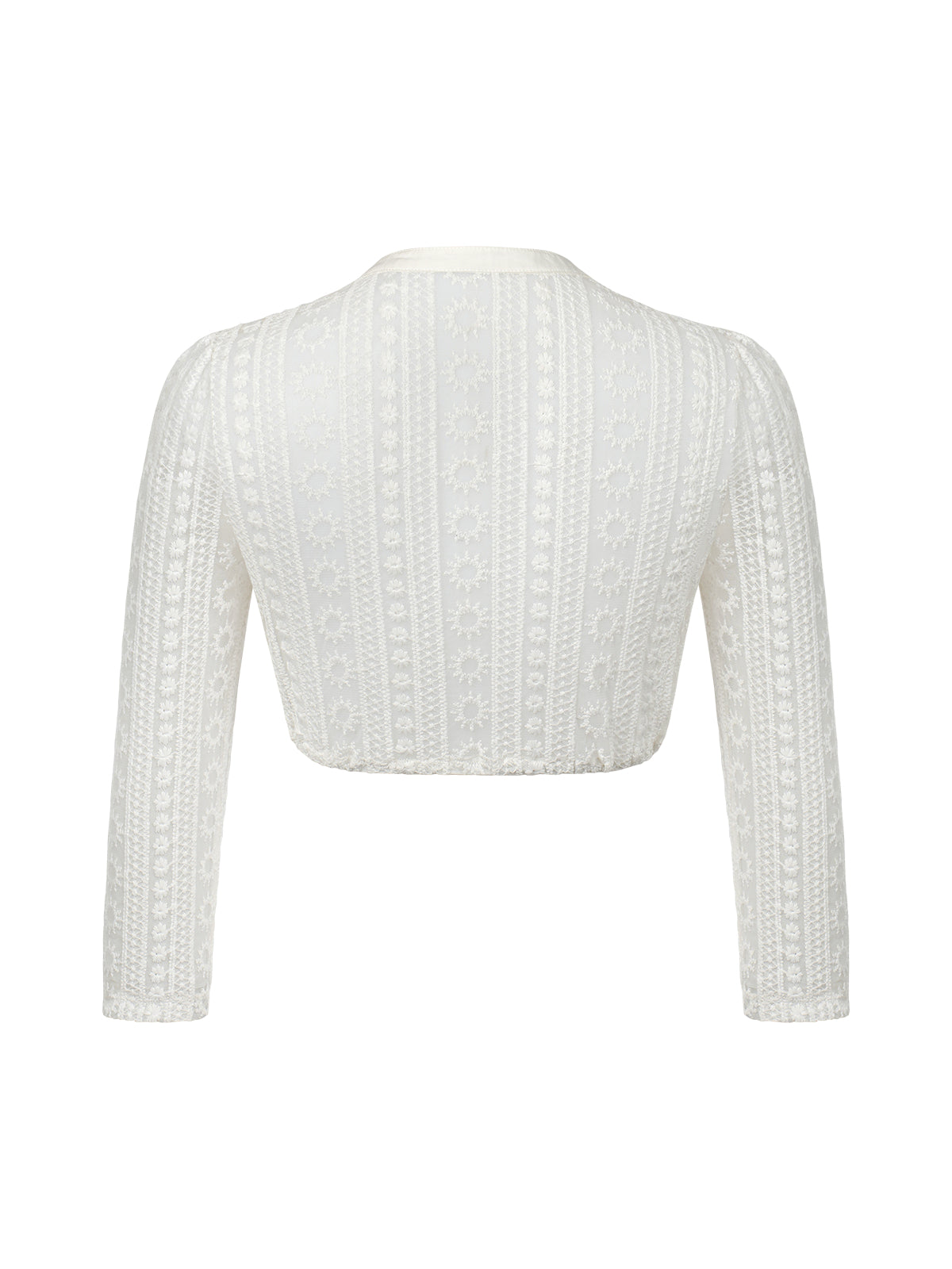 Traditionelle Dirndlbluse Wenny mit Hochgeschlossen