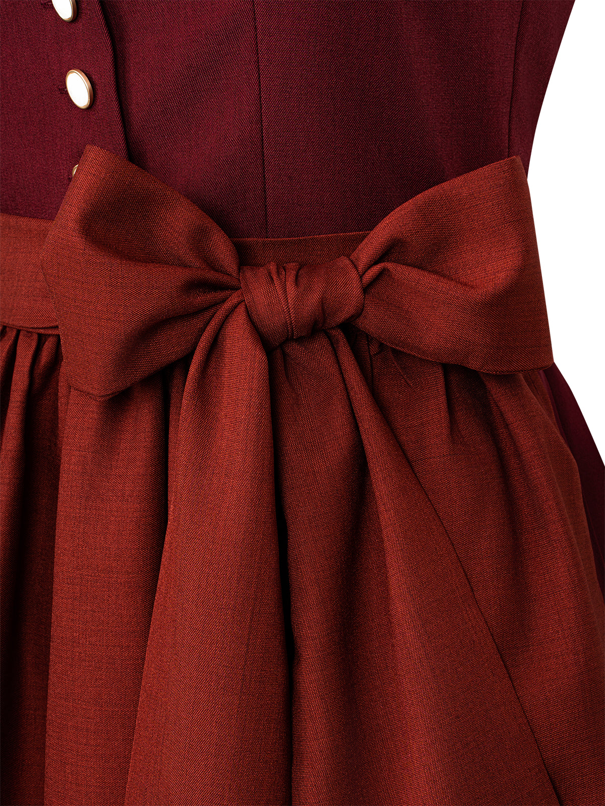 Cici Dirndl im traditionellen Stil in Rot
