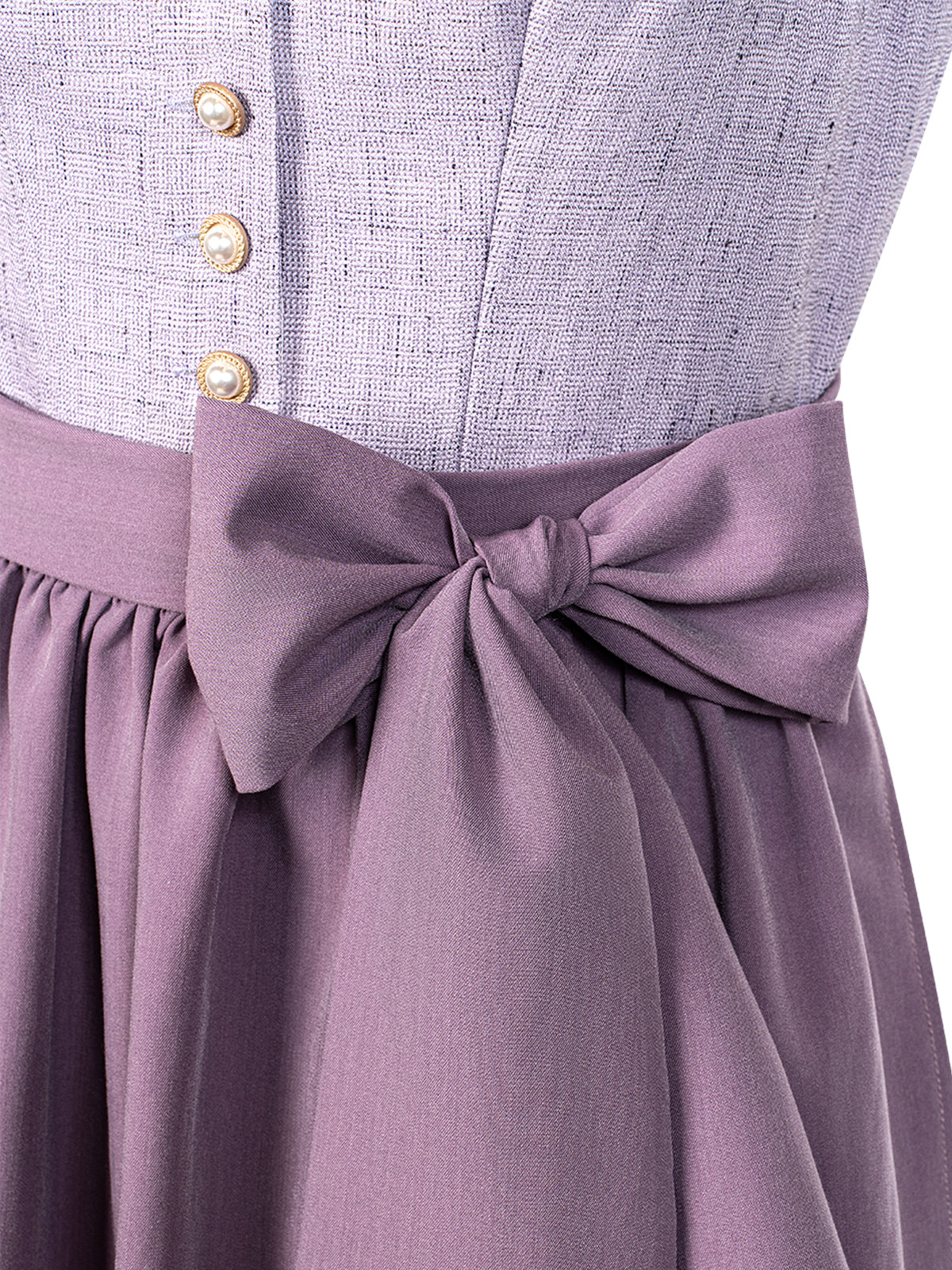 Festliches Dirndl Amana | Lila | Herz-Ausschnitt