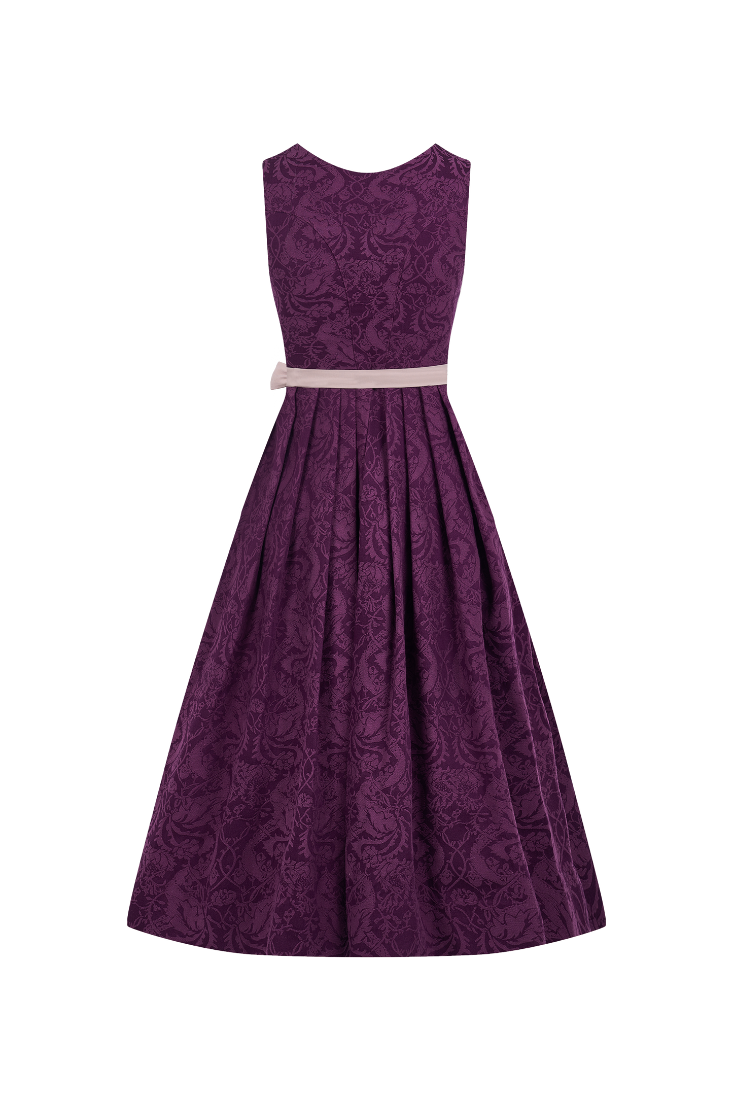 Damen Dirndl Rosalie mit floralem Muster – Lila