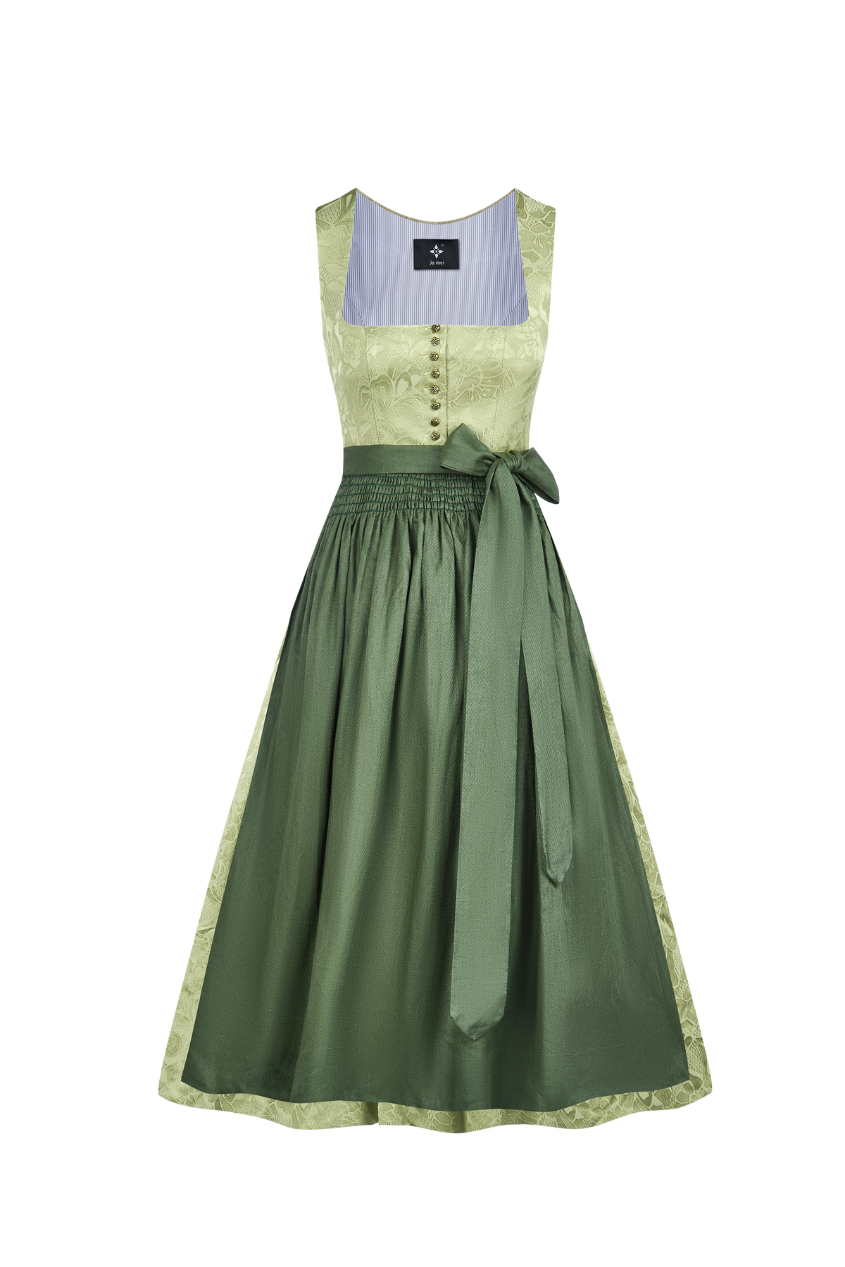 Rosalie Helles Grun Dirndl im traditionellen Stil in Grün