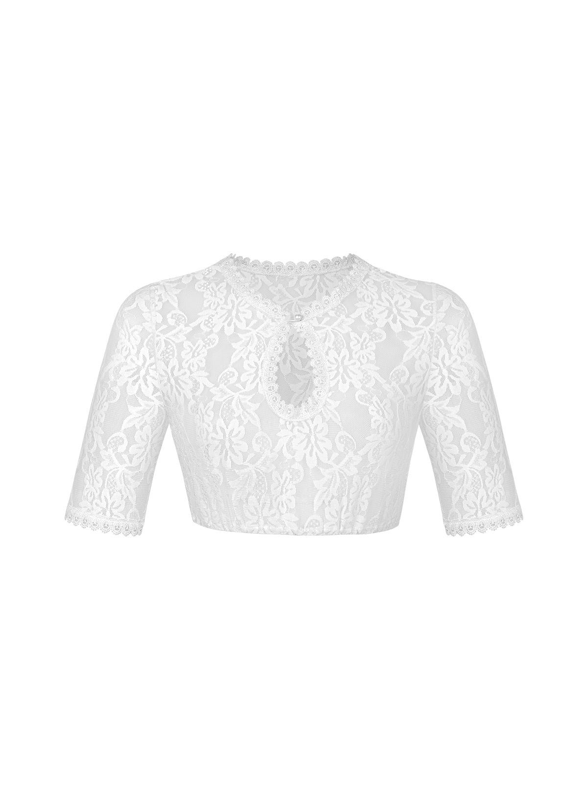 Dirndlbluse Bahamas – Kurzarm