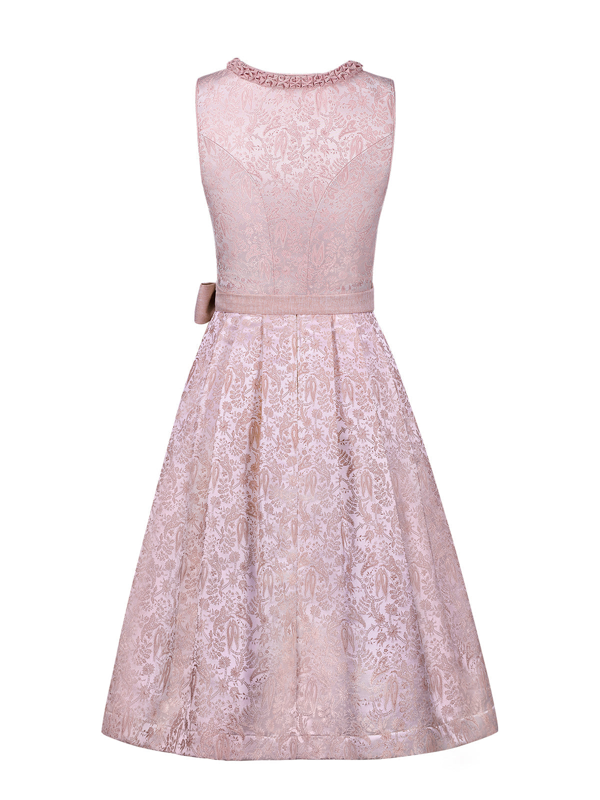 Dirndl Rita in Rosa mit Herz-Ausschnitt
