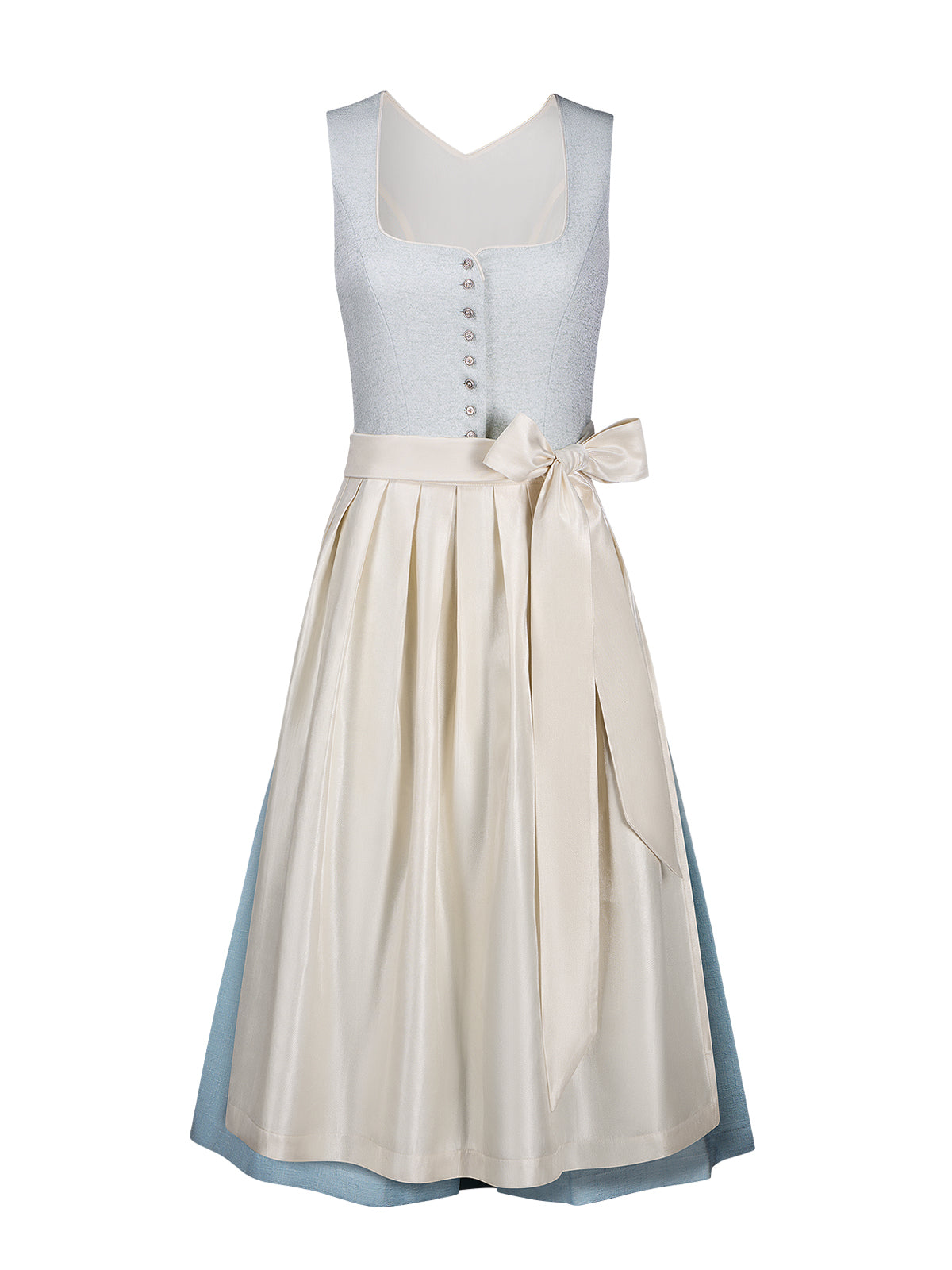 Lainer Dirndl im traditionellen Stil in Blau