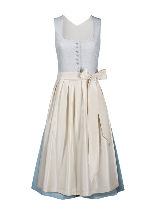 Lainer Dirndl im traditionellen Stil in Blau