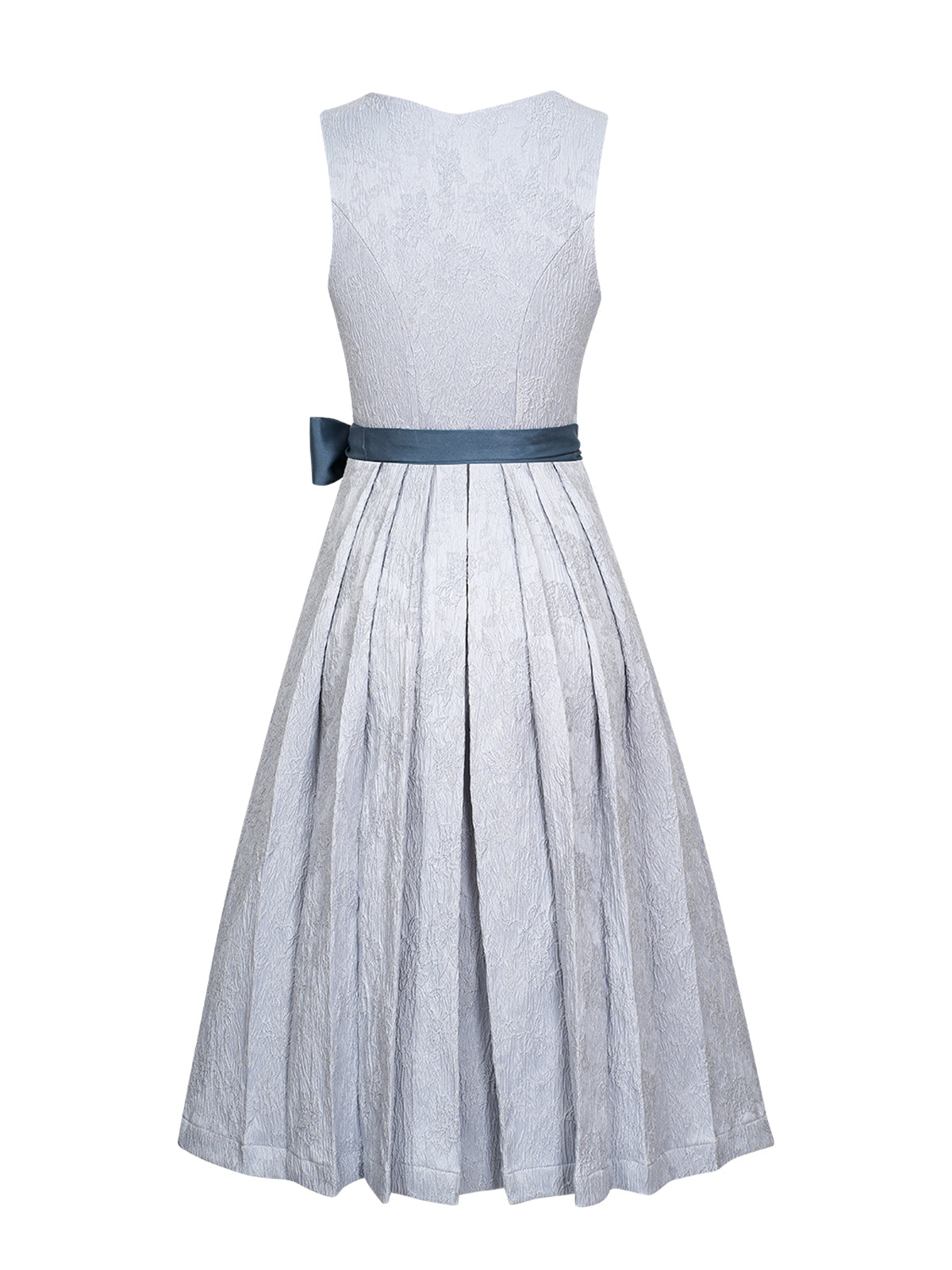 Noah – Elegantes Trachtenkleid in Blau mit Knopfverschluss