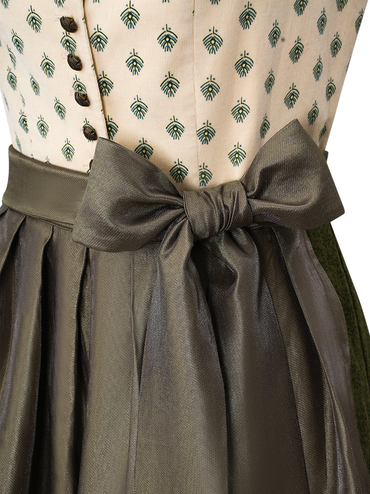 Festliches Dirndl Melanie | Gelb | Herz-Ausschnitt