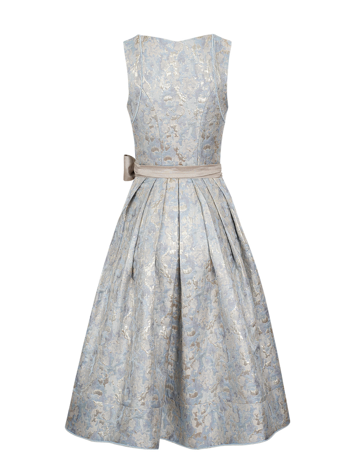 Dirndl Gianna – Frontreißverschluss in Blau