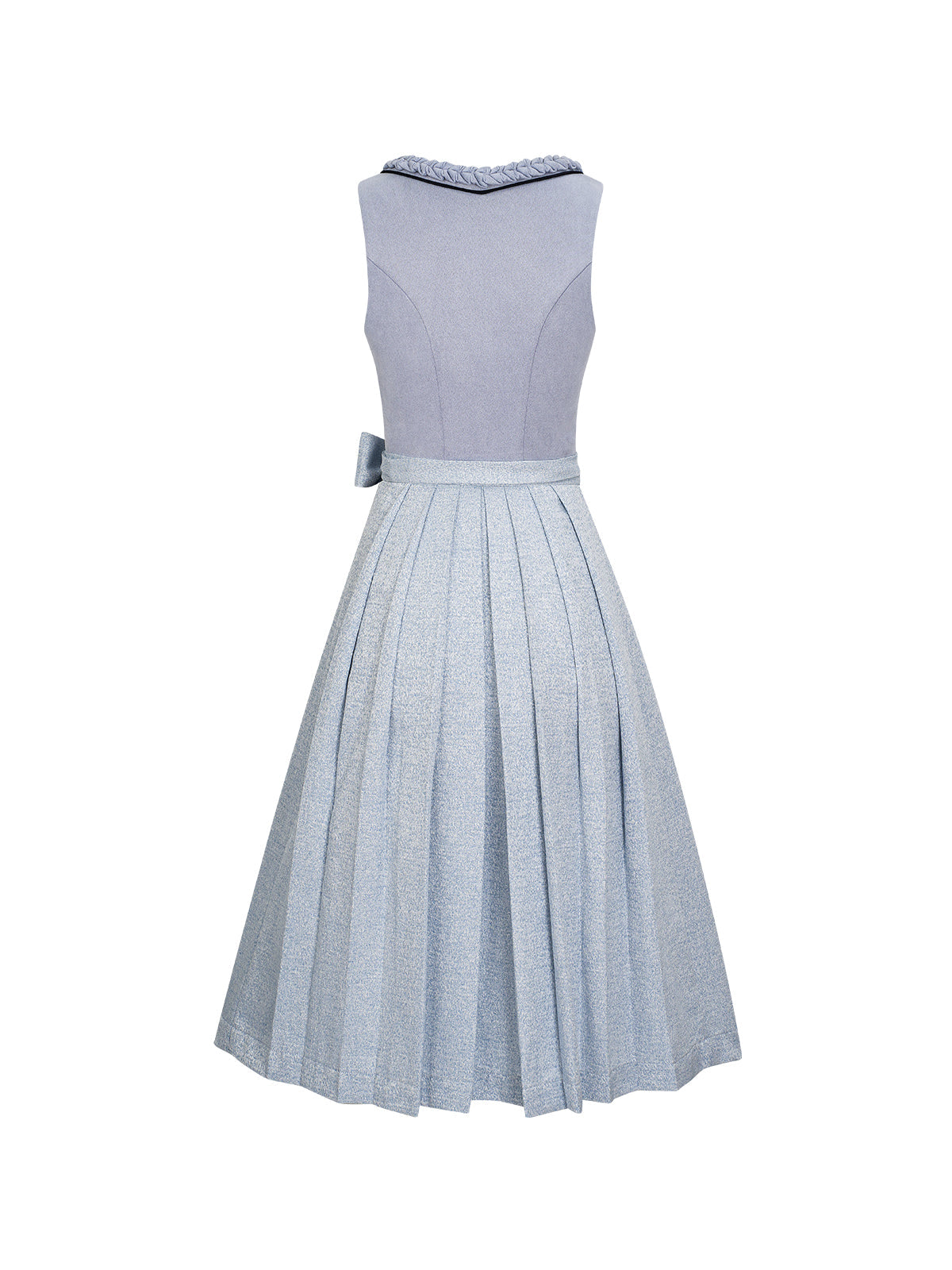 Festliches Dirndl Nene | Blau | Gerader Ausschnitt