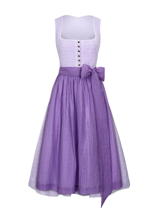 Germini Dirndl im traditionellen Stil in Lila