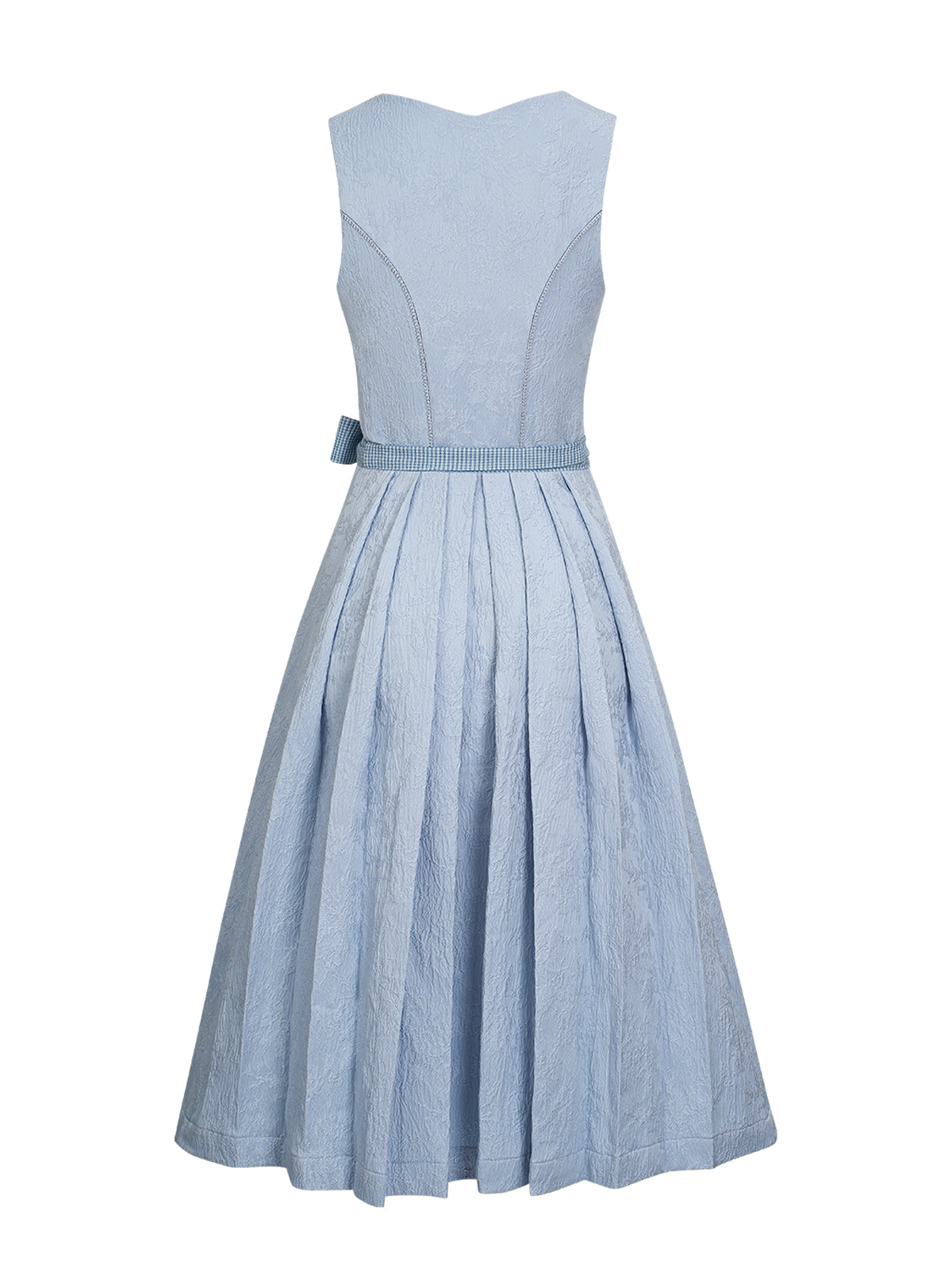 Hazel Dirndl im traditionellen Stil in Blau