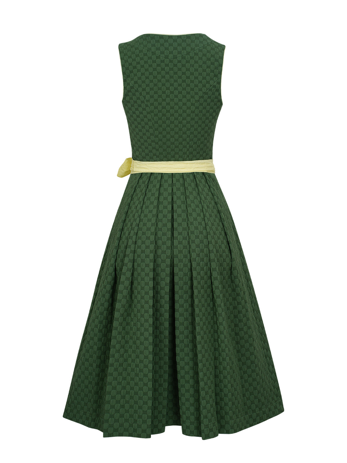 Rowan | Dirndl für Damen | Grün | Gerader Ausschnitt