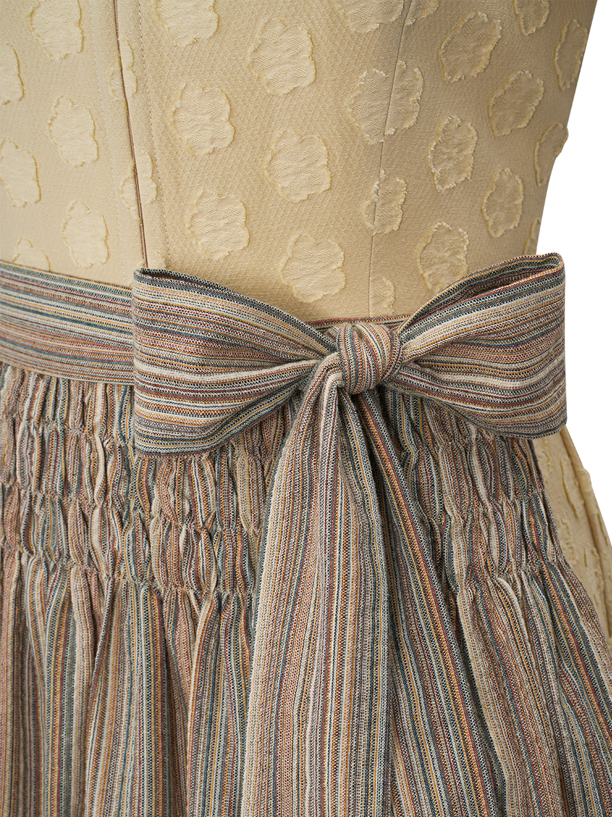 Festliches Dirndl Misa | Gelb | Gerader Ausschnitt