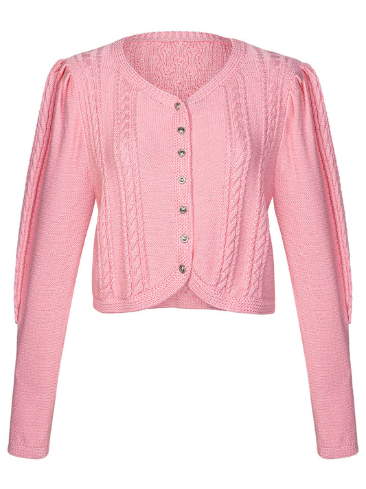 Martha – Damen Strickjacke im Trachtenstil