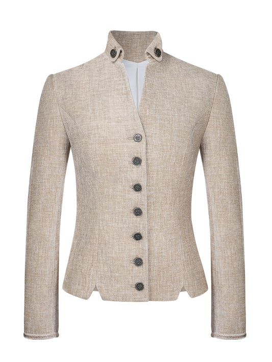Damenjacke Barbara – Damen Strickjacke im Trachtenstil