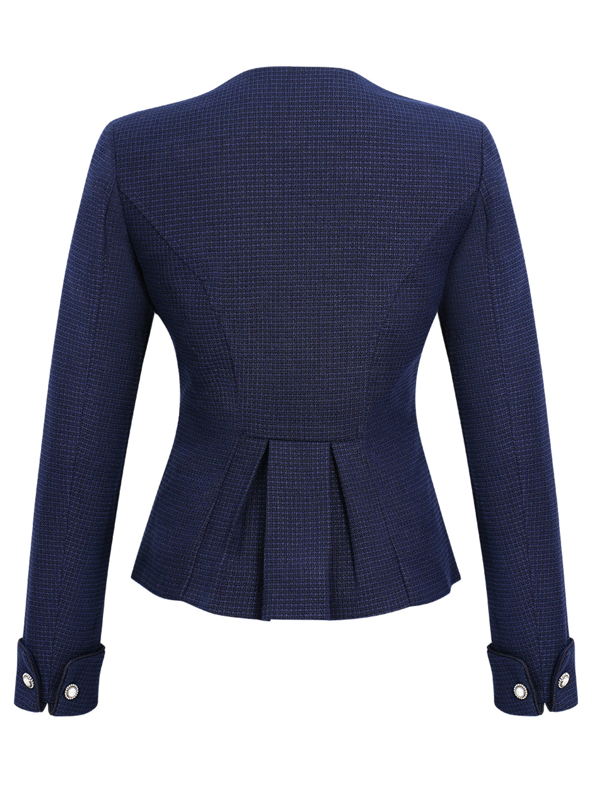 Feinstrick Trachtenjacke Damenjacke Josie in Blau