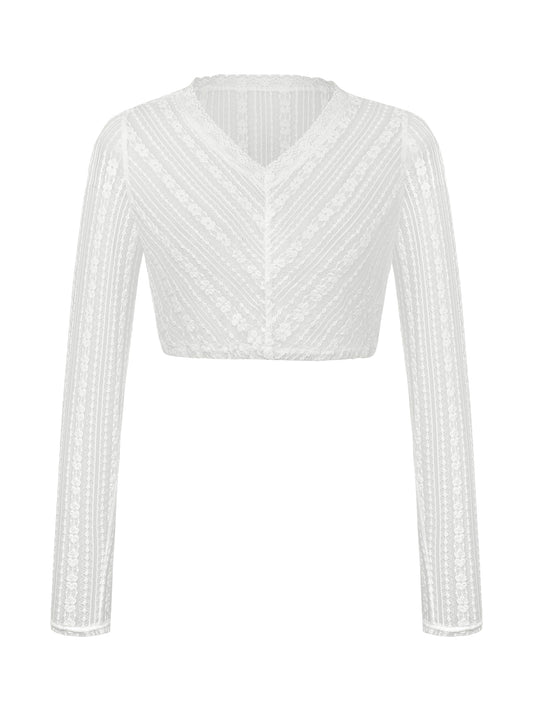 Dirndlbluse Dirndlblusen Romne – Langarm