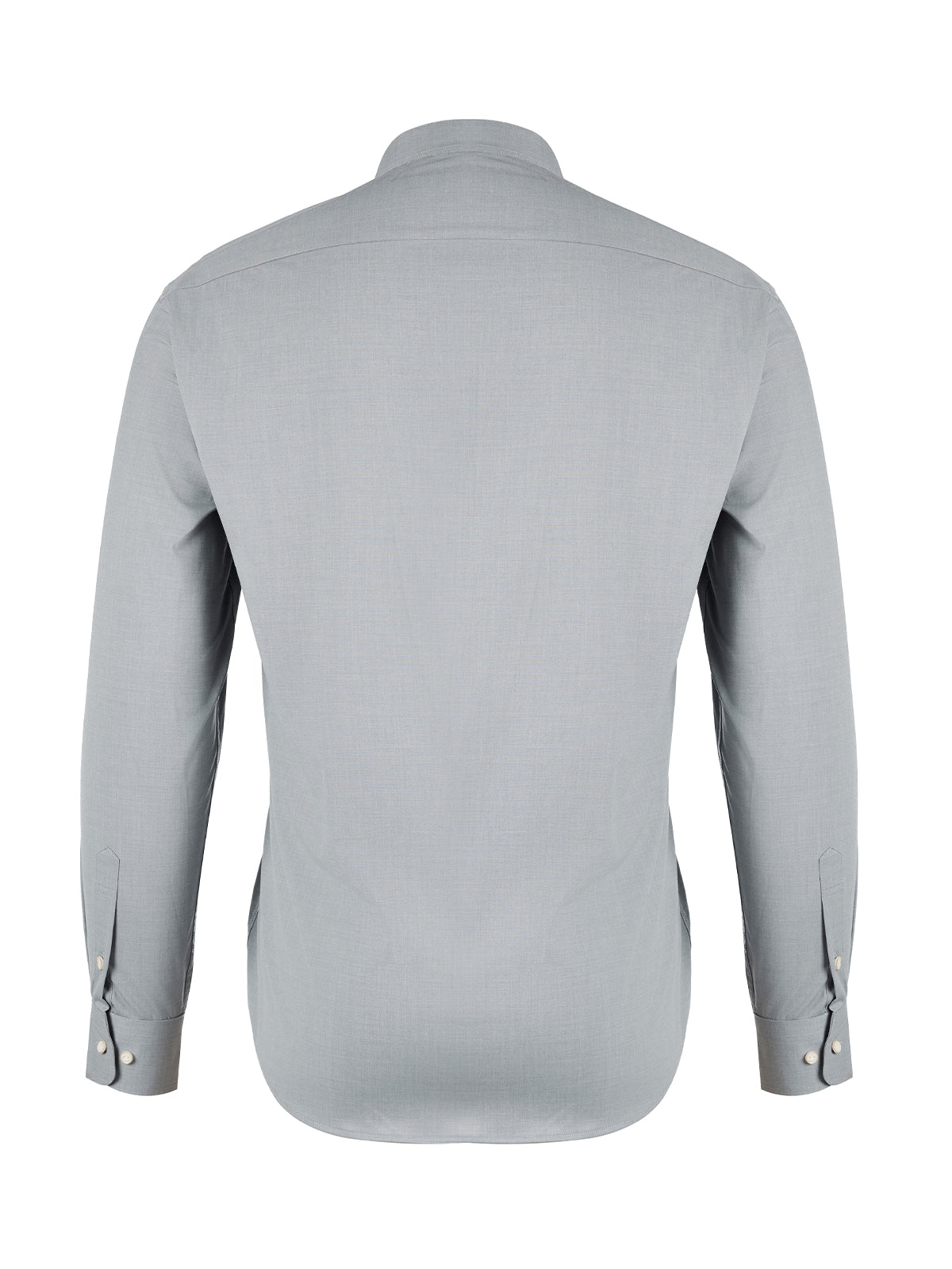 Herrenhemd Elias Langarmhemd für Trachtenlooks – Grau
