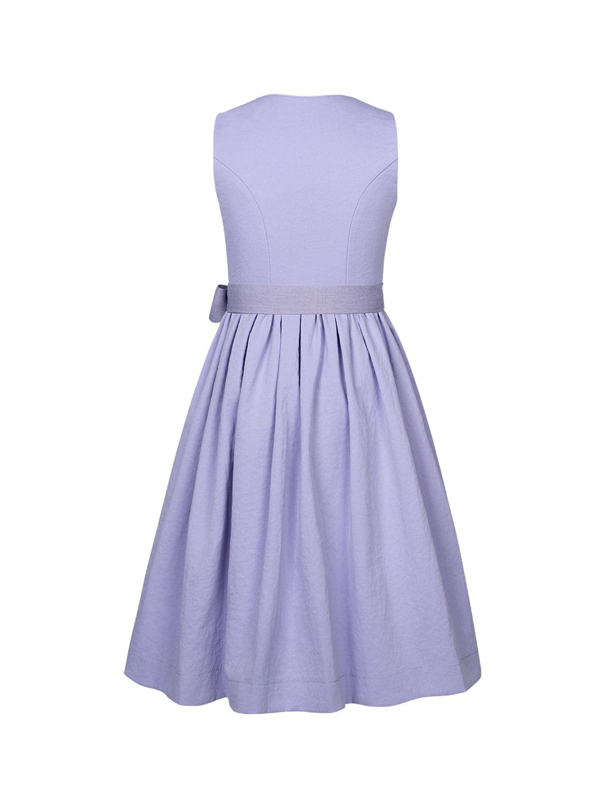 Kinder Dirndl Viktoria | Dirndl für Damen | Lila | Gerader Ausschnitt