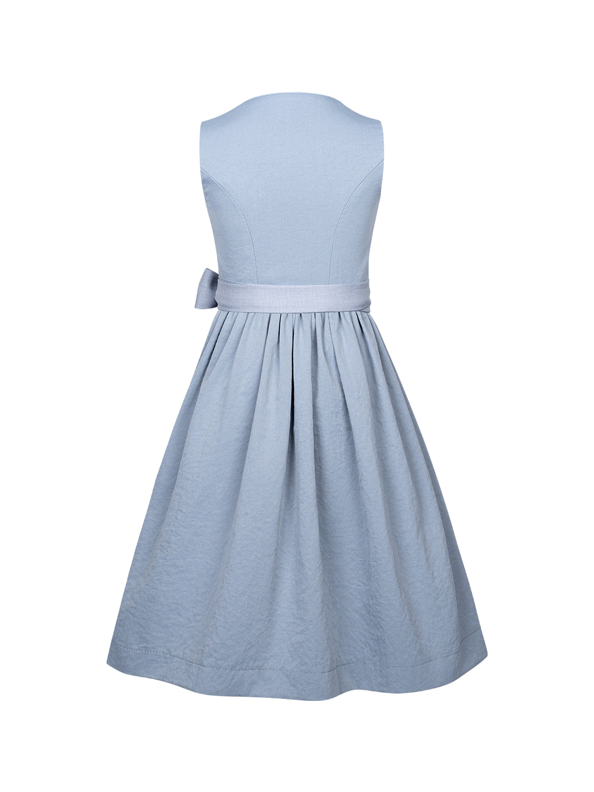 Festliches Dirndl Kinder Dirndl Lena | Blau | Gerader Ausschnitt