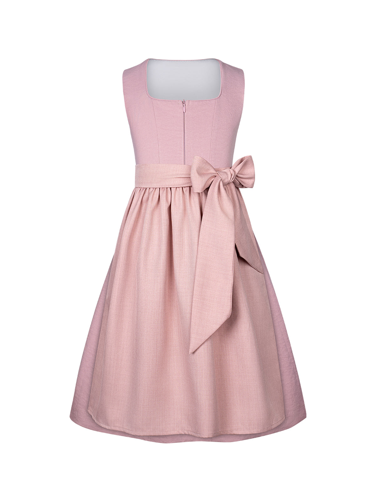Trachten-Dirndl Kinder Dirndl Fabia in Rosa – Frontreißverschluss