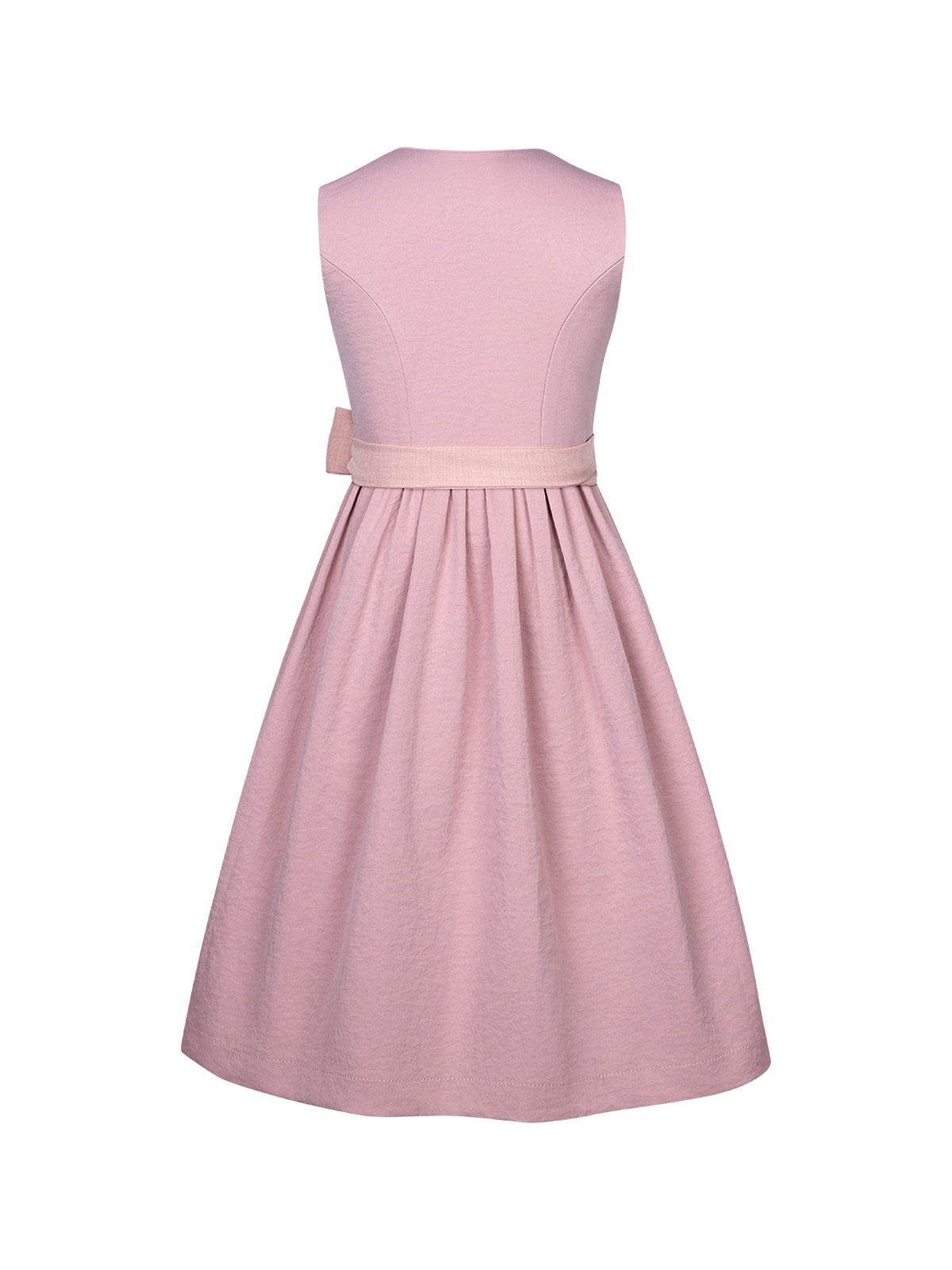 Trachten-Dirndl Kinder Dirndl Fabia in Rosa – Frontreißverschluss