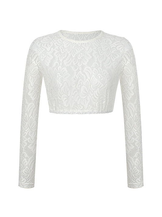 Feminine Dirndlbluse Suri in Weiß