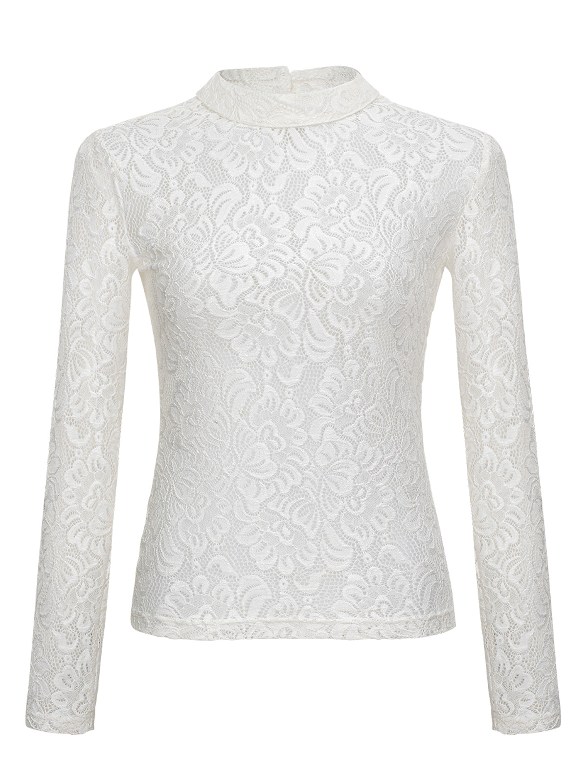 Trachten-Look Damen Body Spitzenbluse Manie