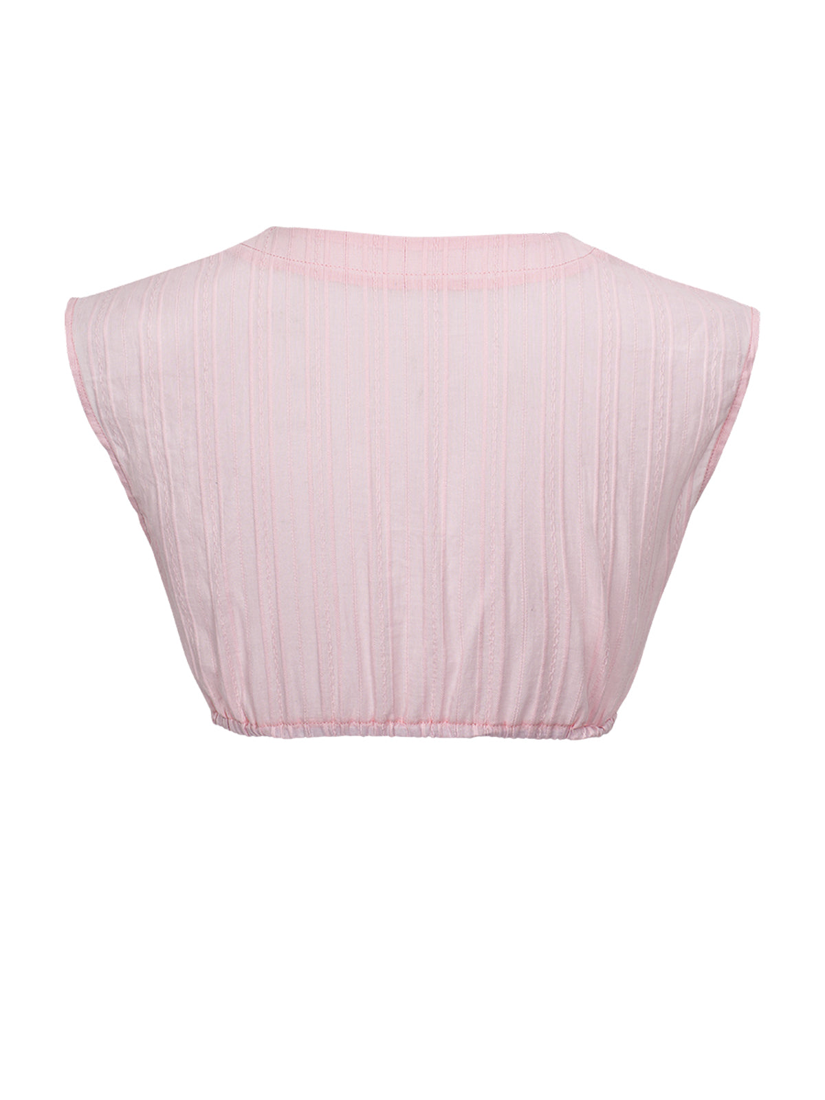 Traditionelle Dirndlbluse Milana mit V-Ausschnitt