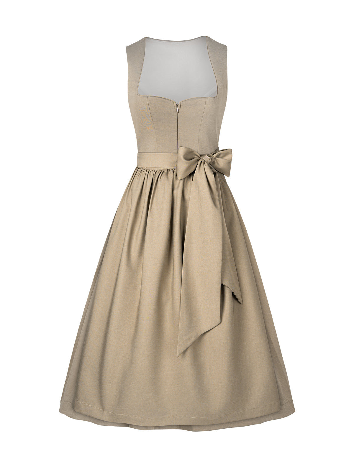 Festliches Dirndl Karolina | Grün | Herz-Ausschnitt