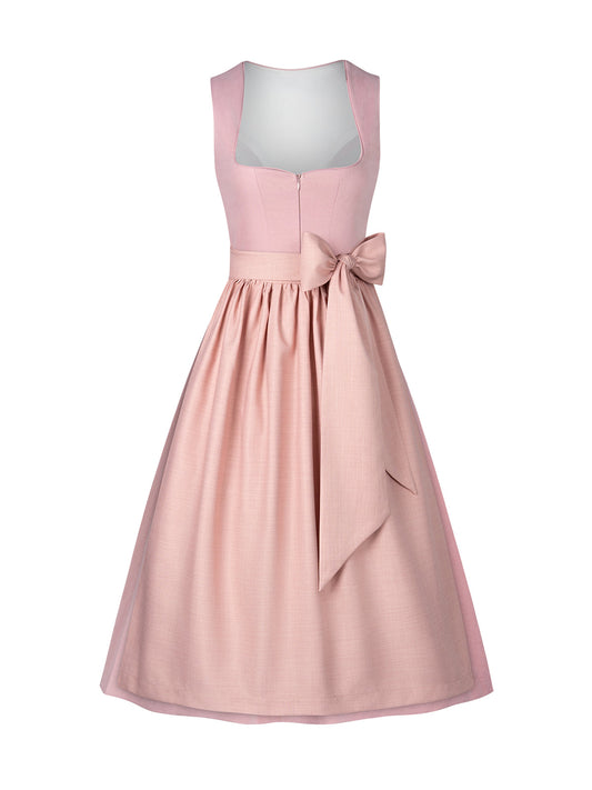 Fabia Dirndl im traditionellen Stil in Rosa