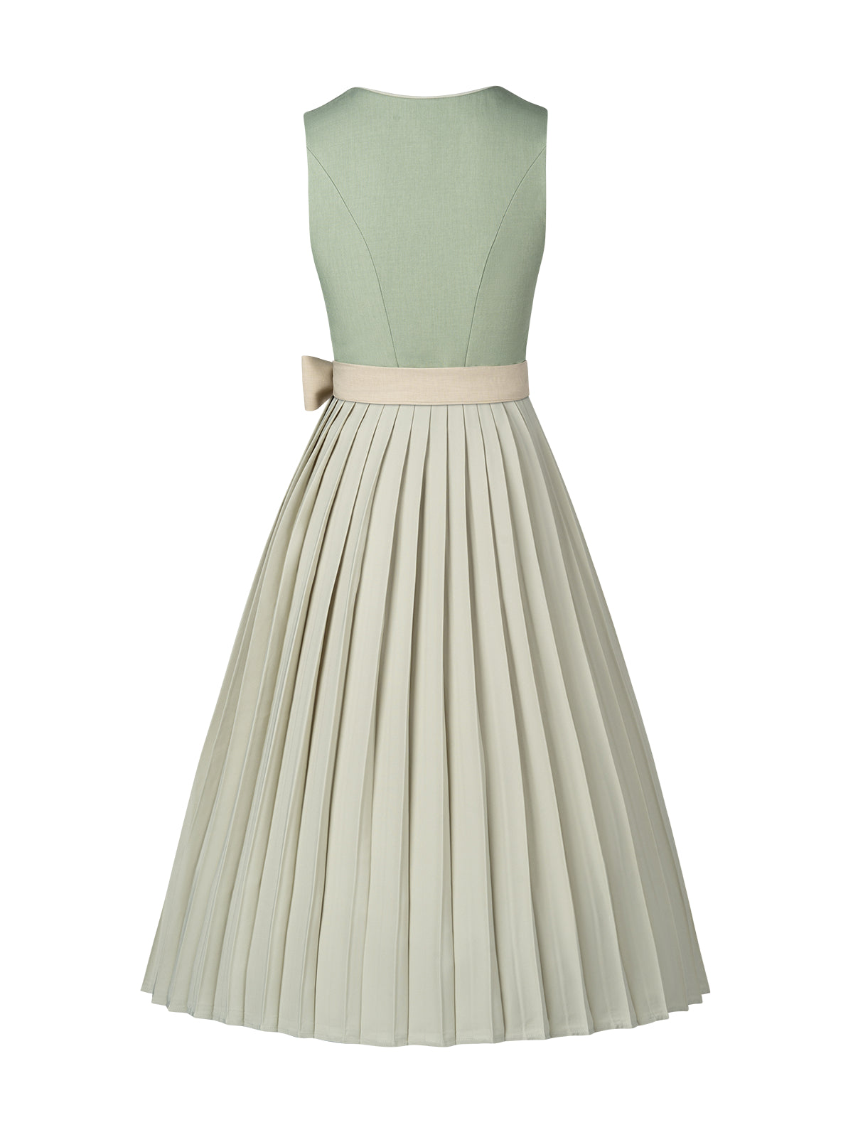 Wiesn Look Oia – Dirndl in Grün mit Gerader Ausschnitt