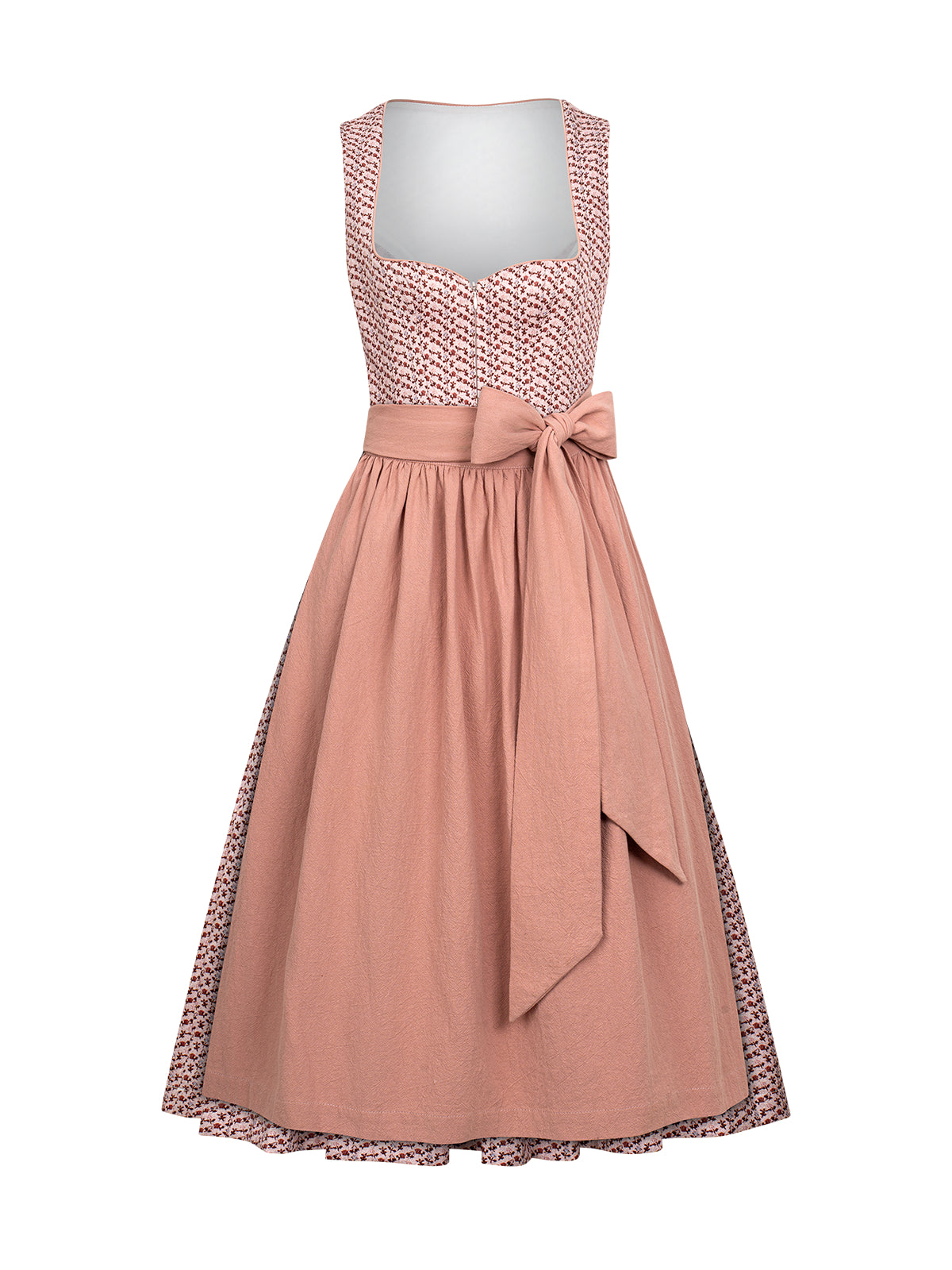 Festliches Dirndl Raven | Rosa | Herz-Ausschnitt