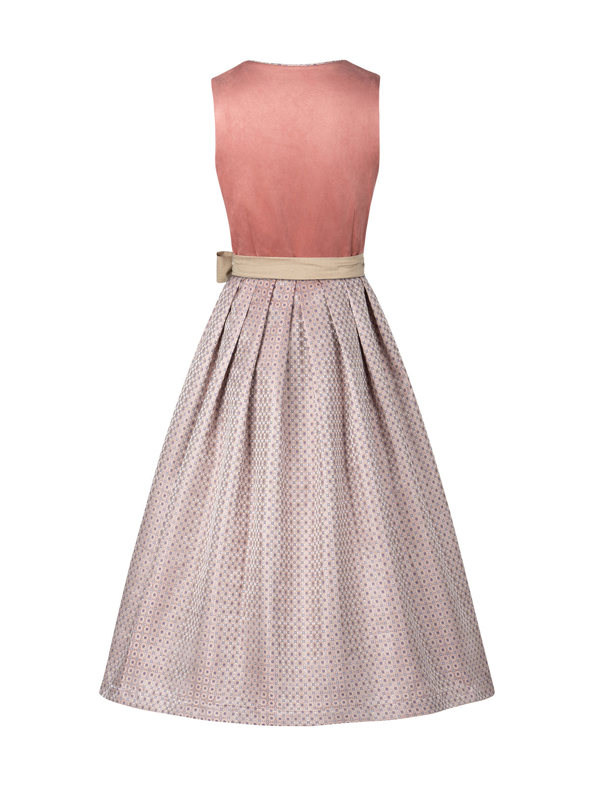 Trachten-Dirndl Celia in Rosa – Frontreißverschluss