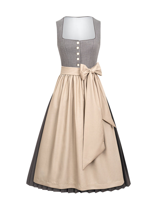 Graues Wiesn-Dirndl Polina