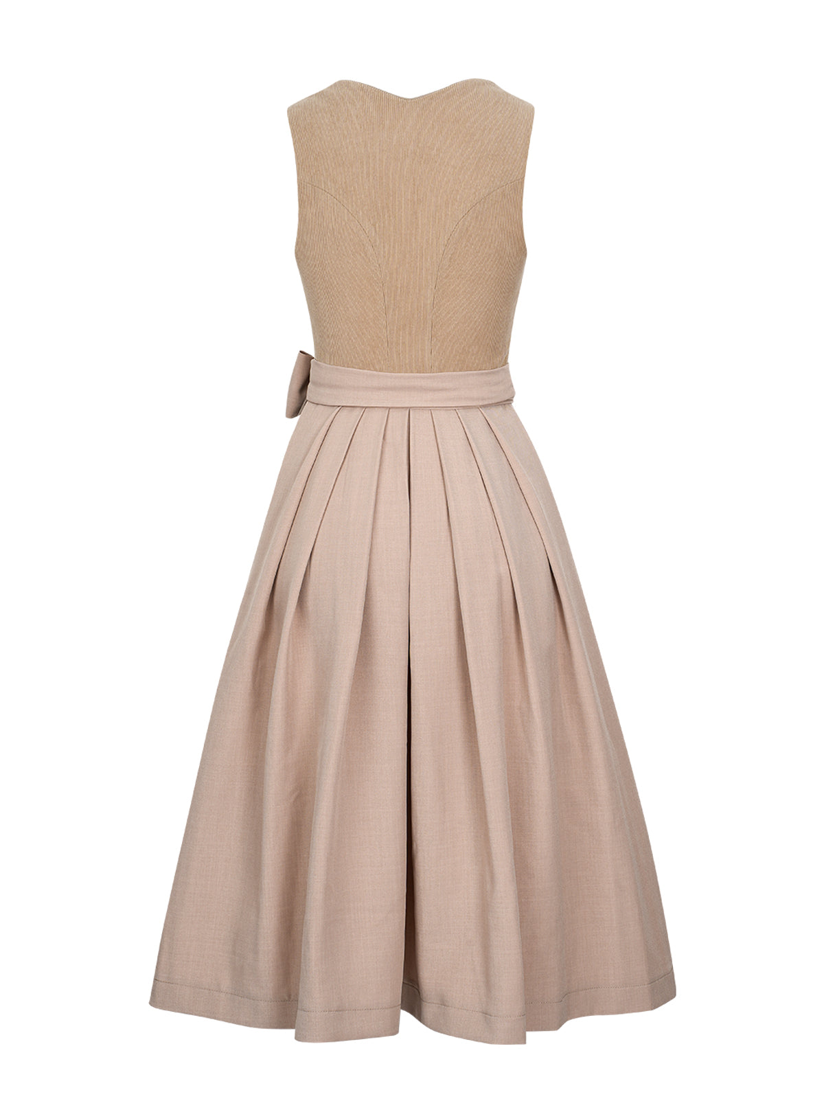 Kira Sand | Dirndl für Damen | Braun | Herz-Ausschnitt
