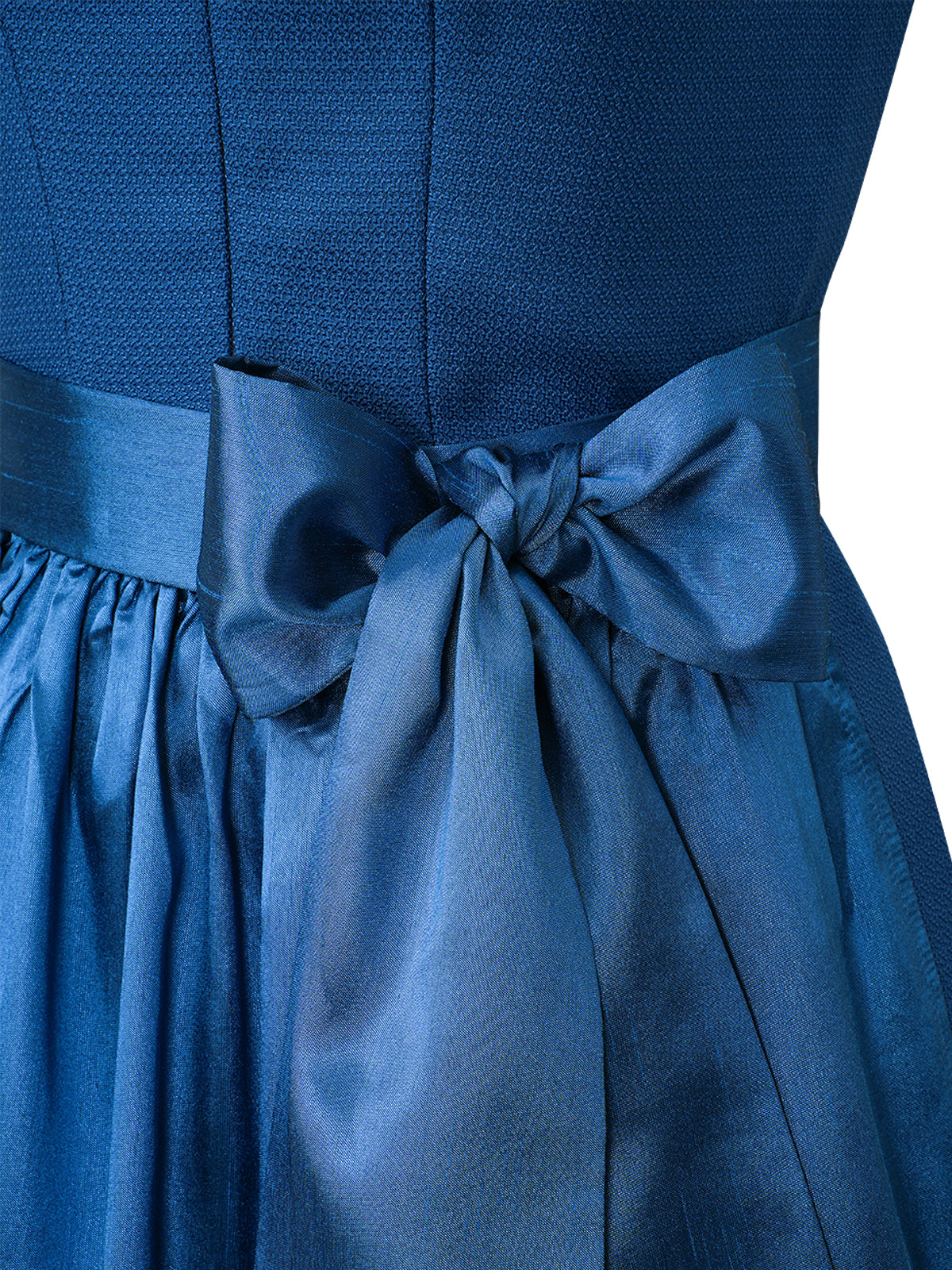 Camille Royalblaues Dirndl im traditionellen Stil in Blau