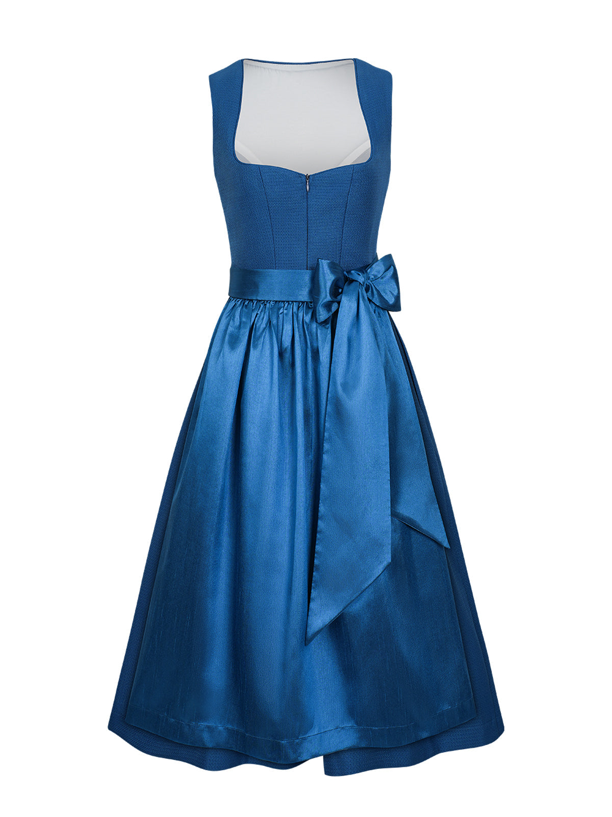 Camille Royalblaues Dirndl im traditionellen Stil in Blau