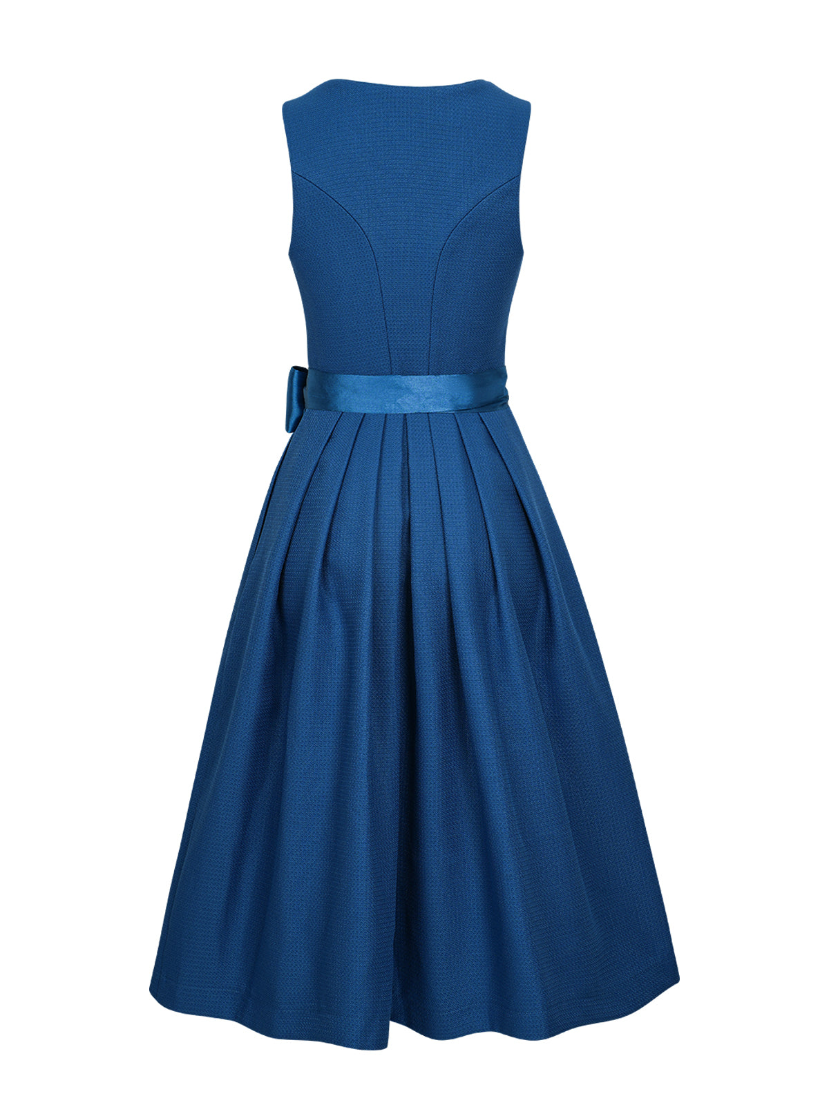 Camille Royalblaues Dirndl im traditionellen Stil in Blau