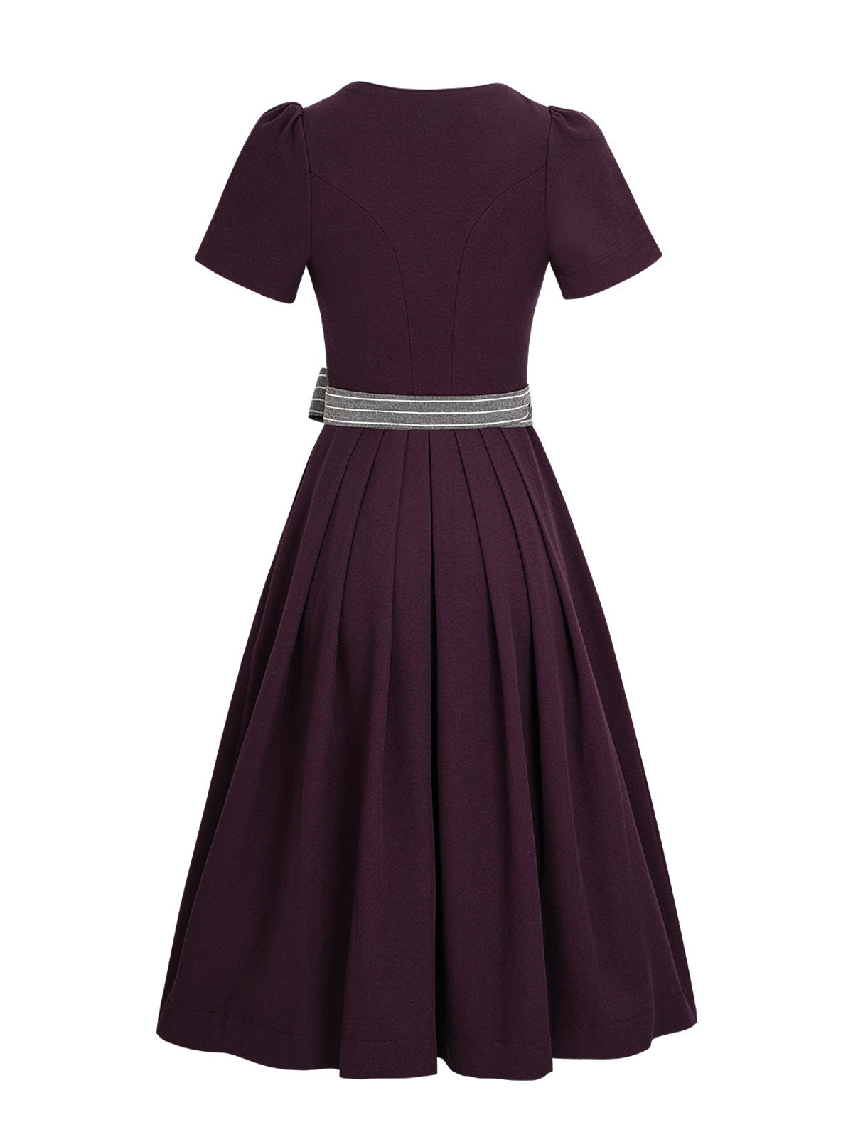 Damen Dirndl Ava mit Knopfverschluss – Lila