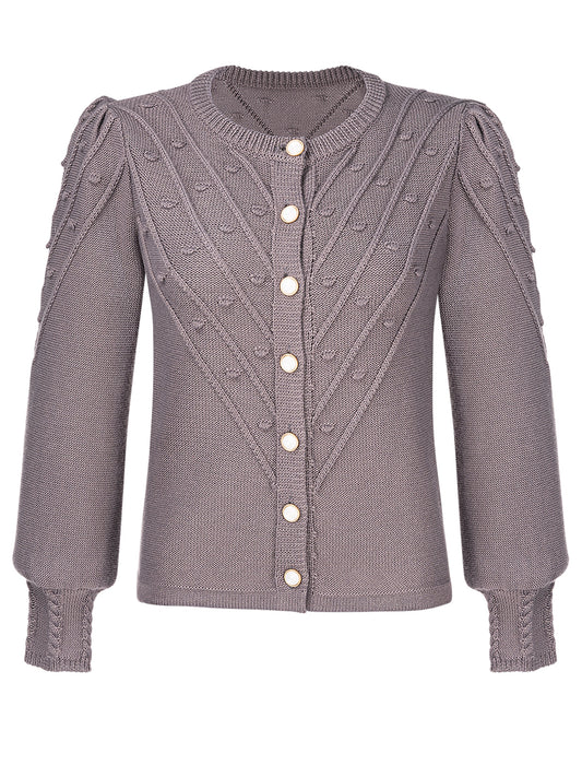 Damen Trachtenjacke Renata Grey in Grau