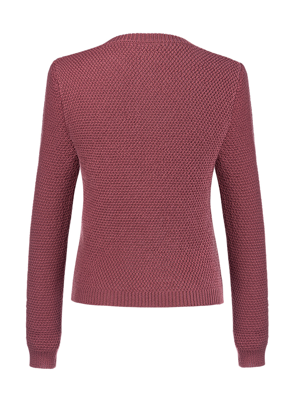 Klassische Strickjacke Amalia Dusty | Lila