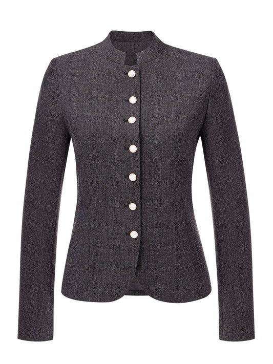 Damen Trachtenjacke Damenjacke Barly in Schwarz