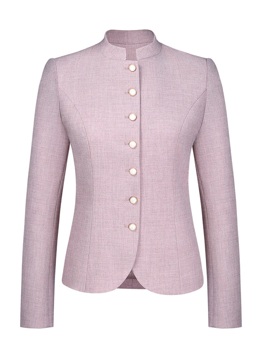 Damenjacke Barly Nelke Strickjacke für traditionelle Looks – Lila