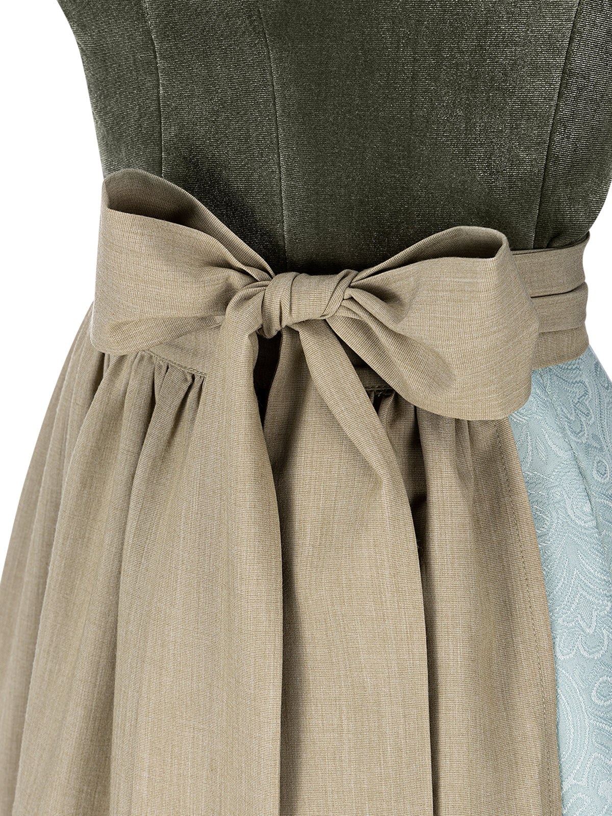 Watt | Dirndl für Damen | Grün | Gerader Ausschnitt