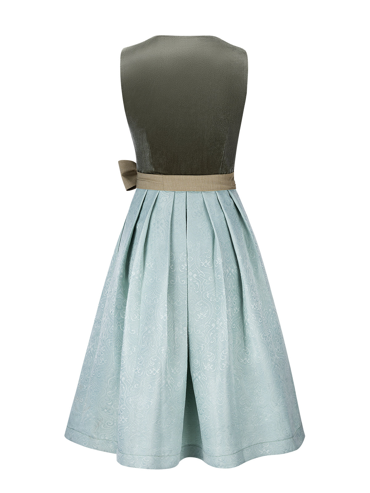 Watt | Dirndl für Damen | Grün | Gerader Ausschnitt