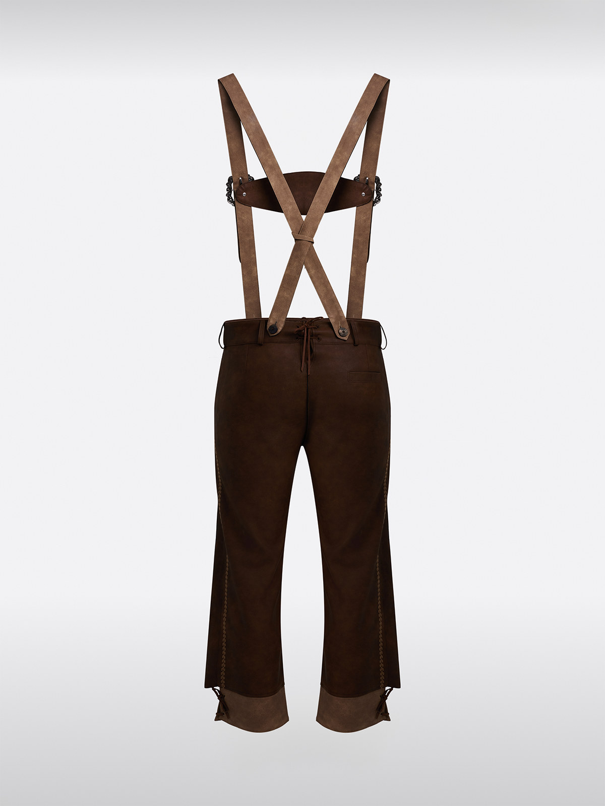 Herren Trachtenhose Theodor Braune mit Stickereien