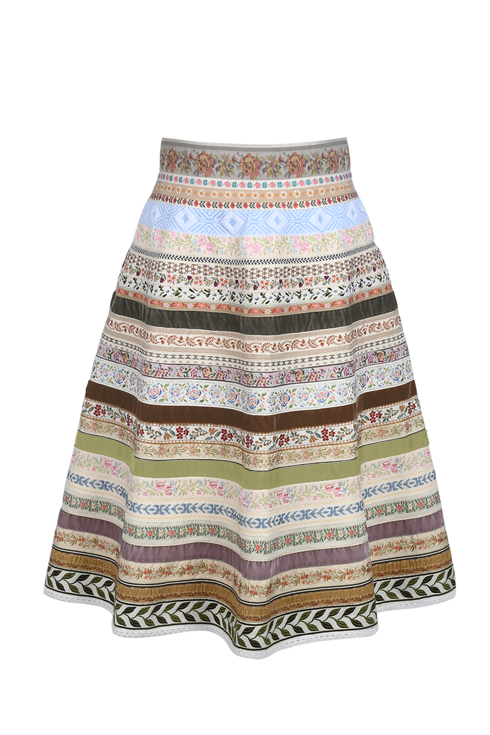 Banderrock Hermosa Festlich – Damen Rock im Trachtenstil | Beige